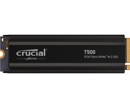 Dysk wewnętrzny Crucial 1TB M.2 PCIe Gen4 NVMe T500 Heatsink